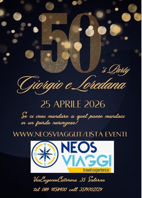 COMPLEANNO<br>LISTA COMPLEANNO GIORGIO & LOREDANA 25 APRILE 2026