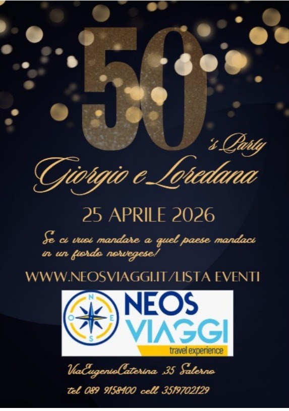 COMPLEANNO<br>LISTA COMPLEANNO GIORGIO & LOREDANA 25 APRILE 2026
